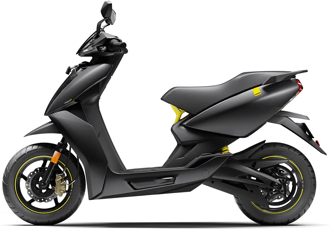 Electric scooter displayed for a dealership opportunity